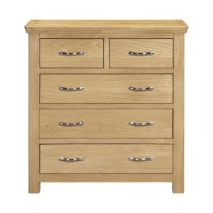 Long Island Oak 5 Drawer