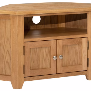 Leia Oak Corner TV Unit
