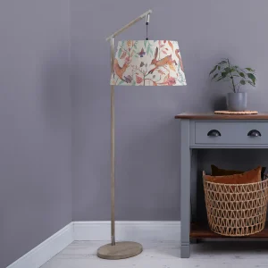 Complete Floor Lamp Grey/Linen