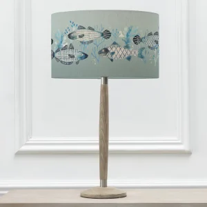 85 Solensis Complete Table Lamp Grey/Seafoam